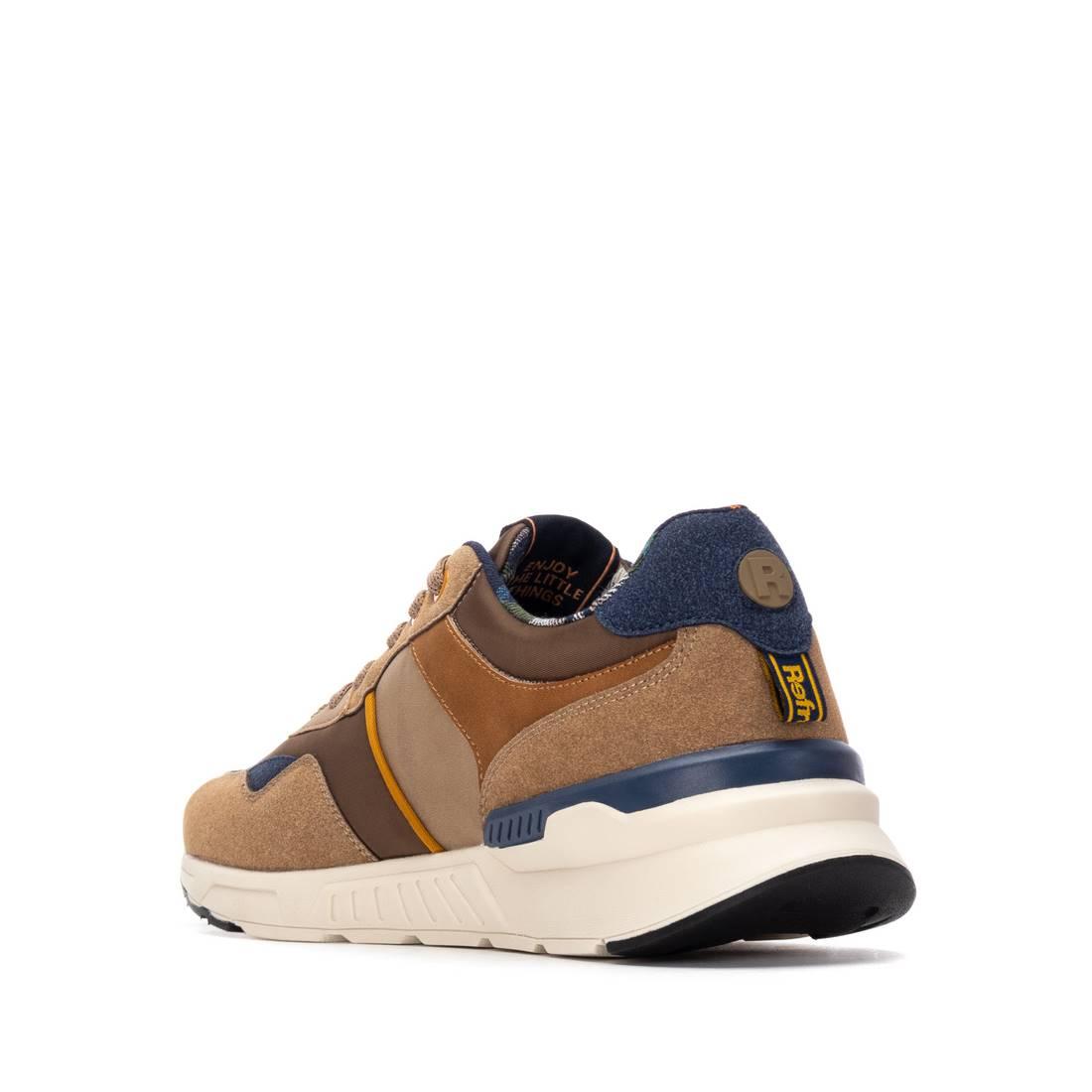 Zapatilla de hombre plano Refresh 17305003