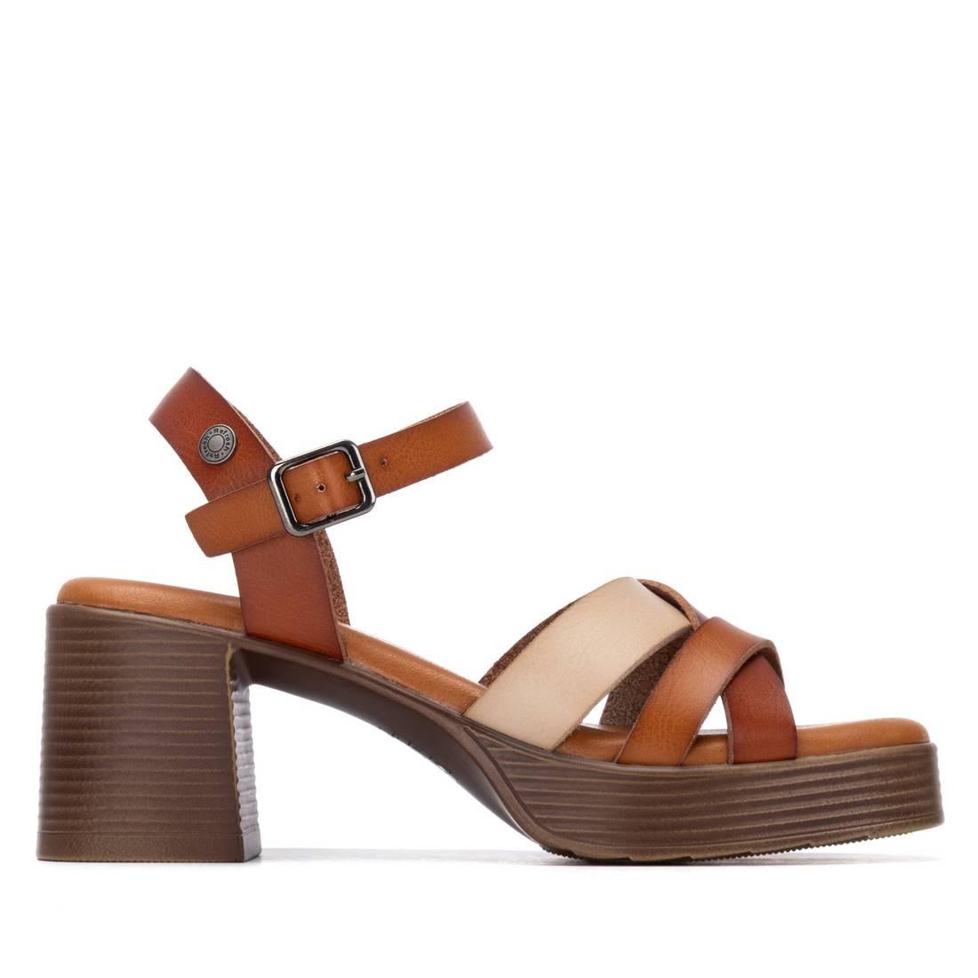 Sandalia de mujer con tacón Refresh 17509602
