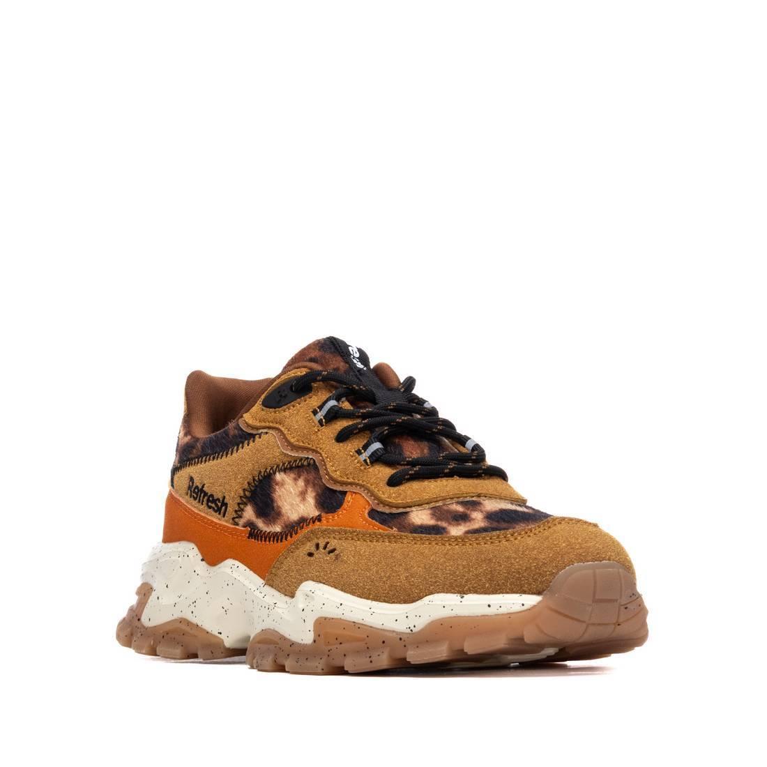 Zapatilla de mujer plano Refresh 17310404