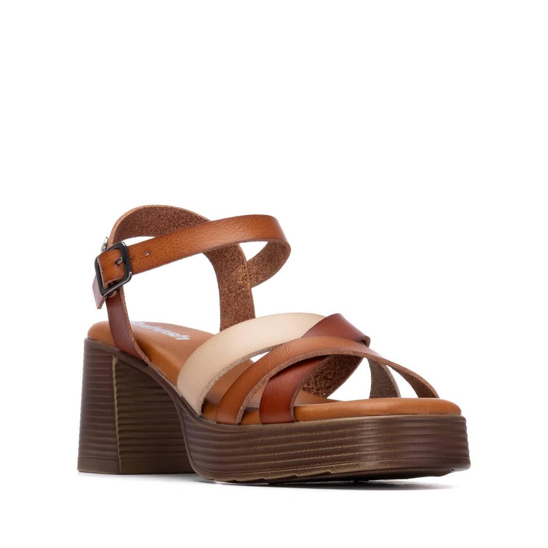 Sandalia de mujer con tacón Refresh 17509602